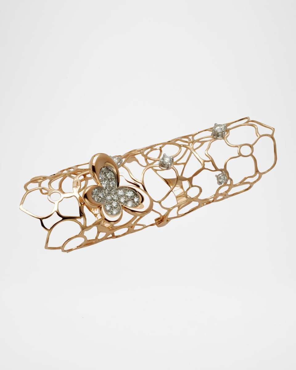 18K ROSE GOLD MORESCA RING W